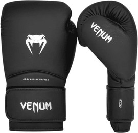VENUM כפפות איגרוף Venum Contender 1.5 Boxing Gloves - Black/White - 10-oz