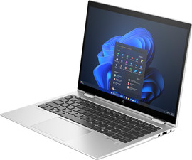 HP מחשב נייד HP Elite x360 830 G11 מסך 13.3 אינצ' מעבד Intel Core 7 155U זיכרון 16GB דיסק 512GB SSD מערכת הפעלה Windows 11 Pro