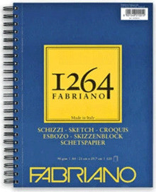 משרדיה FABRIANO נייר רישום לציירים 120  דף גודל A3 משקל 90 גרם