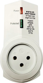 Brightcom מגן ברקים ונחשולי מתח כולל השהייה Brightcom ברייטקום PA-IS1-01D1