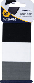 KORBOND בד כותנה לגיהוץ לתיקונים וטלאים 3.8X50