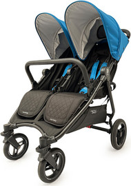 Valco Baby עגלת תאומים דגם Slim Twin Elite מבית Valco Baby - צבע כחול