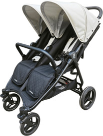 Valco Baby עגלת תאומים דגם Slim Twin Elite מבית Valco Baby - צבע אייס