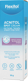 פלקסיטול אקניטול קרם לטיפול נקודתי לפיצעונים