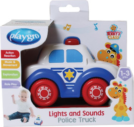 PlayGro ניידת משטרה אורות וצלילים