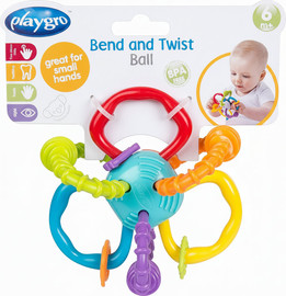 PlayGro נשכן כדור גמיש ומתפתל Playgro