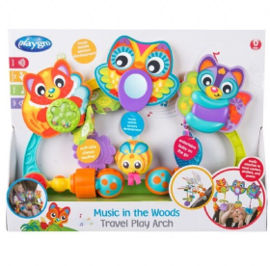 PlayGro קשת מוזיקלית לעגלה חיות ביער