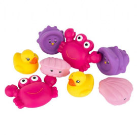 PlayGro 8 דמויות ים לאמבטיה