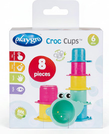 PlayGro סט כוסות סחיבה וערימה Playgro
