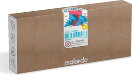 PlaySmart מקדו ברגים מעורבים 160 חלקים - makedo
