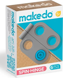 PlaySmart מקדו ציר מסתובב 6 חלקים - makedo