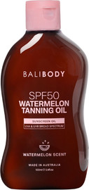 Bali Body שמן שיזוף אבטיח SPF50