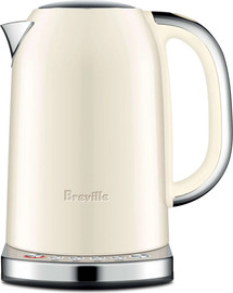 Breville קומקום חשמלי חכם 1.7 ליטר Breville ברוויל The Temp Set™ Kettle LKE842CRM קרם
