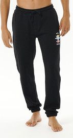 RIP CURL ICONS OF SURF TRACKPANT Black טריינינג לגברים
