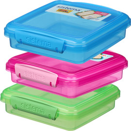 SISTEMA קופסת אוכל סנדוויץ' 450 מ"ל טו גו - Sistema