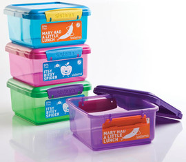 SISTEMA קופסת אחסון מרובעת 1.2 ליטר Sistema