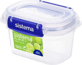 SISTEMA קופסת אחסון 400 מ"ל קליפ איט+ - Sistema