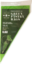 Authentic Pastry 10 שקיות זילוף ירוקות 50cm