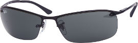 Ray-Ban *יבוא מקביל משקפי שמש, דגם 3183 צבע 006/71 מידה 63