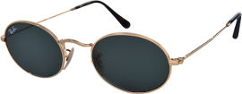 Ray-Ban *יבוא מקביל משקפי שמש, דגם 3547 צבע 1 מידה 48