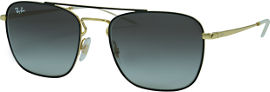 Ray-Ban *יבוא מקביל משקפי שמש, דגם 3588 צבע 90548G מידה 55