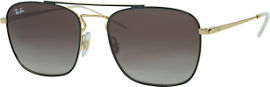 Ray-Ban *יבוא מקביל משקפי שמש, דגם 3588 צבע 905513 מידה 55