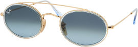 Ray-Ban *יבוא מקביל משקפי שמש, דגם 3847N, צבע 9123/3M מידה 52