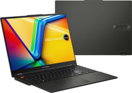 ASUS מחשב נייד בעל מסך מגע מתהפך ASUS Vivobook S 16 Flip OLED TP3604 Core i5, 8GB, 512GB SSD - מוחדש