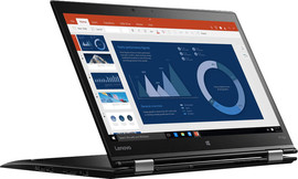 Lenovo מחשב נייד Lenovo ThinkPad X1 Yoga מסך מגע מתהפך 14" מעבד Core i7 זיכרון 8GB דיסק קשיח 256GB SSD ומערכת הפעלה Win 10 Pro -מחודש לנובו