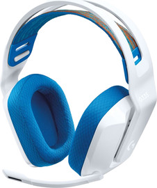 LOGITECH אוזניות גיימינג חוטיות LOGITECH G335 בצבע לבן