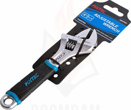 Fixtec מפתח שוודי "6 מקצועי עם ידית ארגומטרית, Fixtec