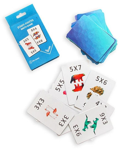 Nik Nak משחק קלפים מלחמת חשבון סופר פארם