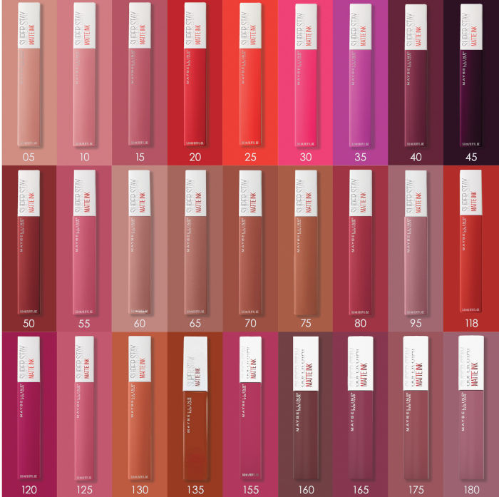 maybelline makeup superstay matte ink