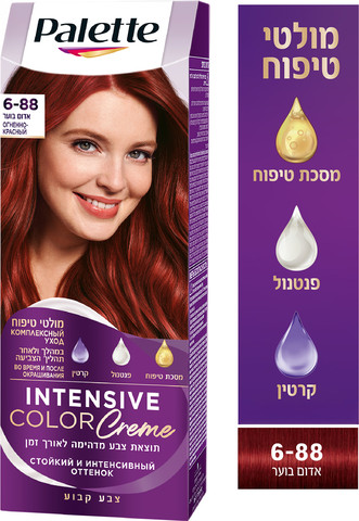 פלטה סמי קיט 6-88 אדום בוער