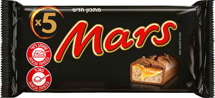 מרס מאגדת חמישיות - 225 גרם