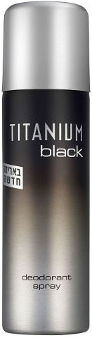 טיטניום בלק דאודורנט ספריי