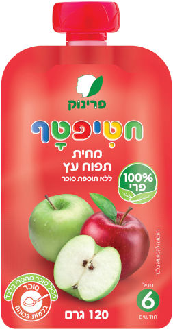 חטיפטף תפוח 120 גרם