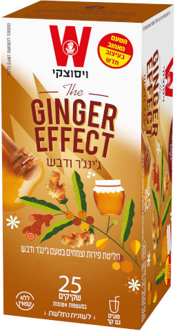 ויסוצקי אפקט הגינגר חליטת גינגר ודבש