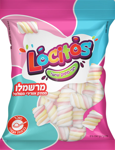 מרשמלו מסולסל 150 גר לוקיטוס
