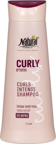 נ.פורמולה שמפו לשיער מתולתל CG