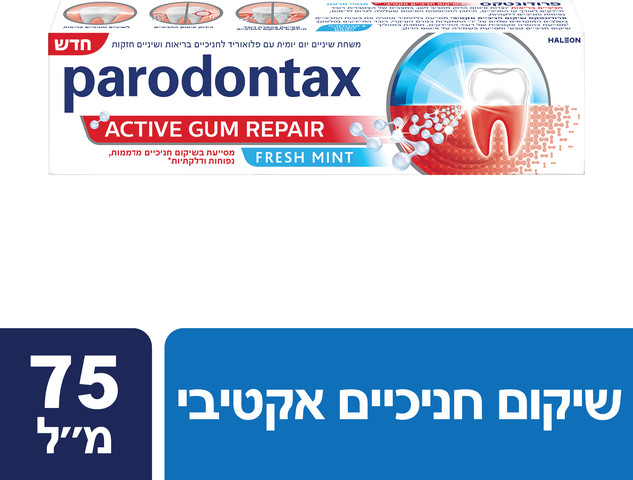 פרודונטקס שיקום חניכיים אקטיבי מנטה מרענ