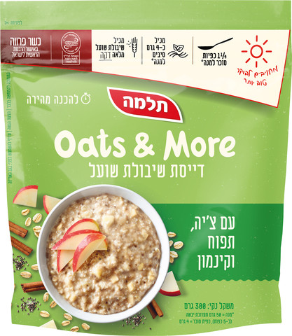 דייסת שיבולת שועל עם צ`יה תפוח וקינמון 3
