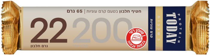 טודיי חטיף חלבון בטעם קרם עוגיות 65 גרם