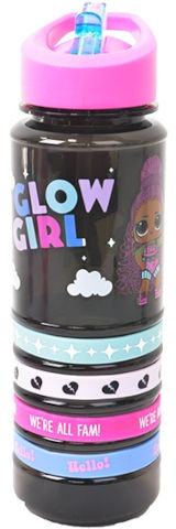 בקבוק טריטן עם צמידים 700- LOL GLOW