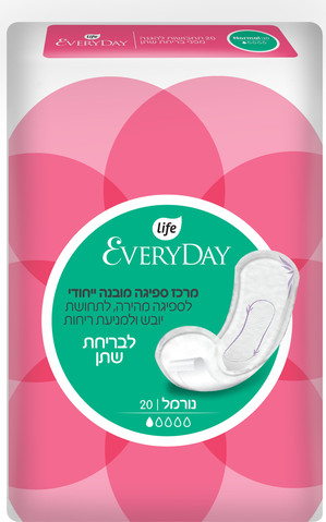 לייף פד ספיגה נורמל 20 יחידות
