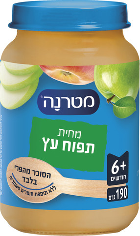 מטרנה מחית תפוח עץ 190 גרם