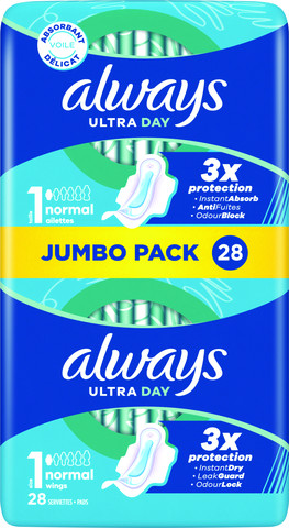 אולוויז תחבושות דואו נורמל 28 יח