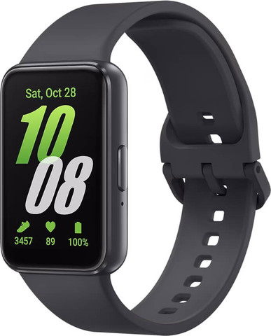 צמיד כושר חכם 40 ממ Samsung Galaxy Fit3 סמסונג SMR390 אפור כהה