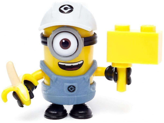 minion with construction hat